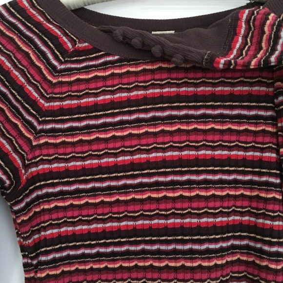 🔴 S O L D Free People Striped Top - Picture 4 of 6